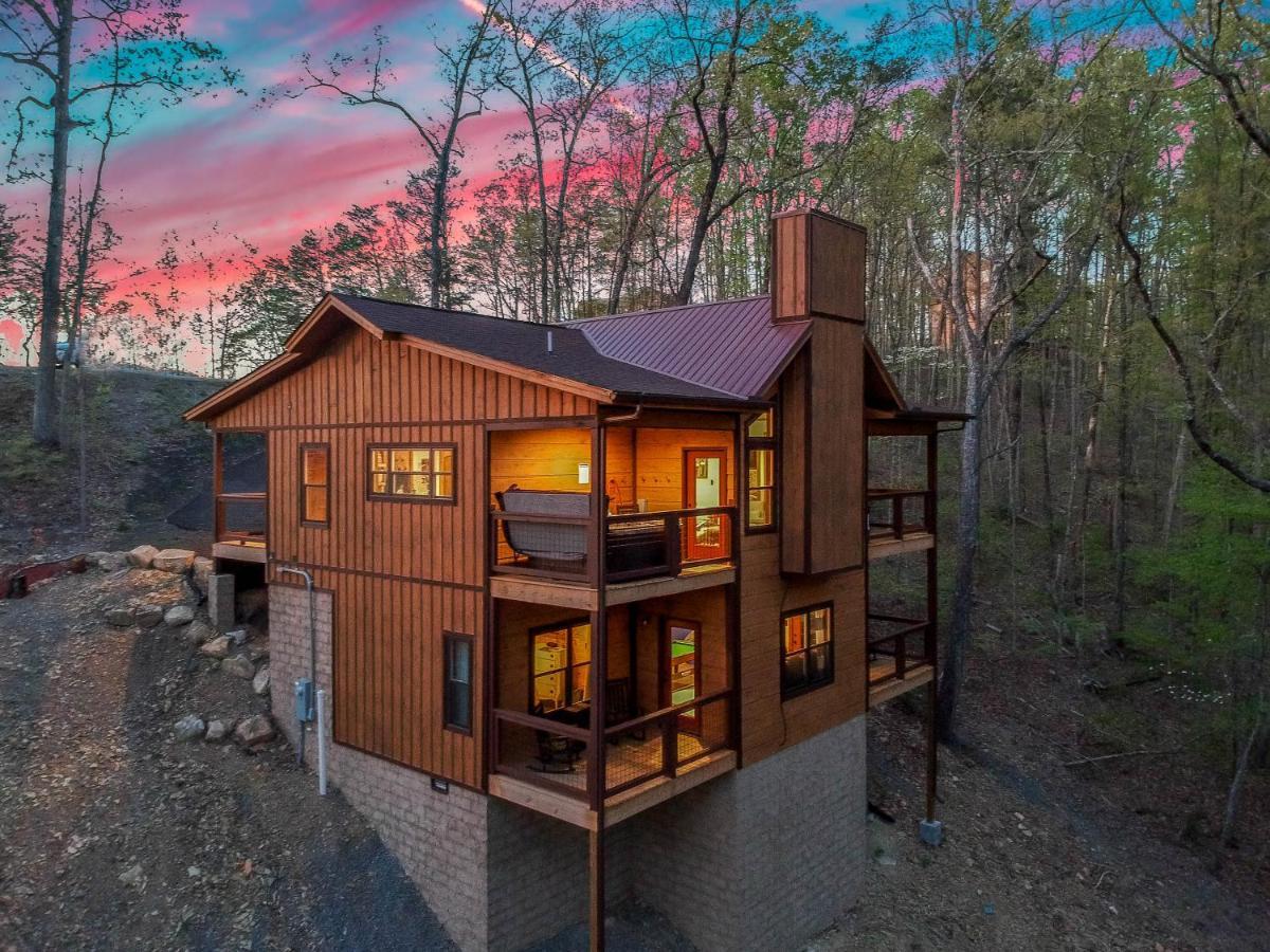 Nordic Mountain Modern Lodge - Family Friendly Luxury Cabin In Walden'S Ridge Sevierville Kültér fotó